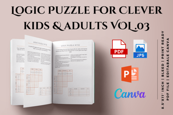 Download Logic Puzzle for Clever Kids &amp; Adults V3 - Log Collection