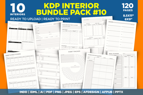 Download KDP Interior Bundle Pack #10 - Premium Bundle