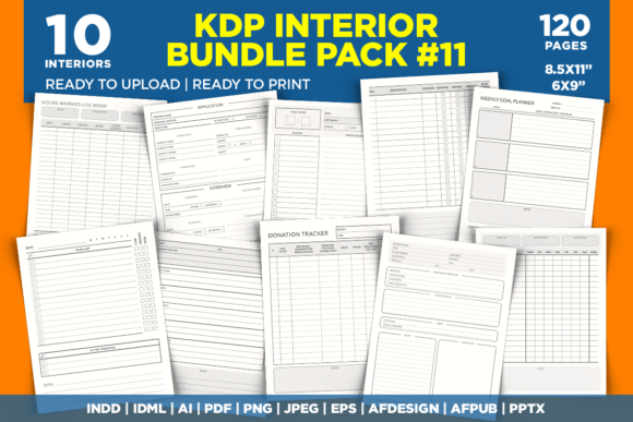 Download KDP Interior Bundle Pack #11 - Premium Bundle
