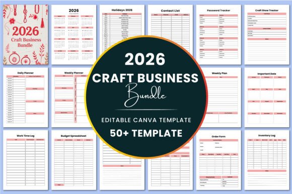 Download 2026 Craft Business Bundle KDP Interior - Bundle Collection
