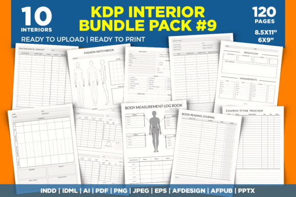 Download KDP Interior Bundle Pack #9 - Premium Bundle
