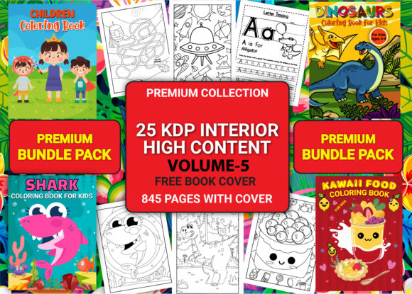 Download 25 Kdp Interior Bundle Pack Vol-5 - Premium Resources