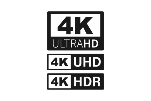 Download 4K Ultra HD Label. High Technology. - Log Collection