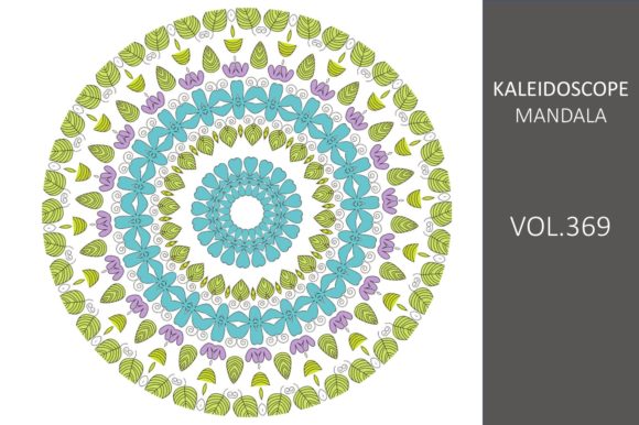 Download Color Kaleidoscope Mandala Vol.369 - 369 Collection