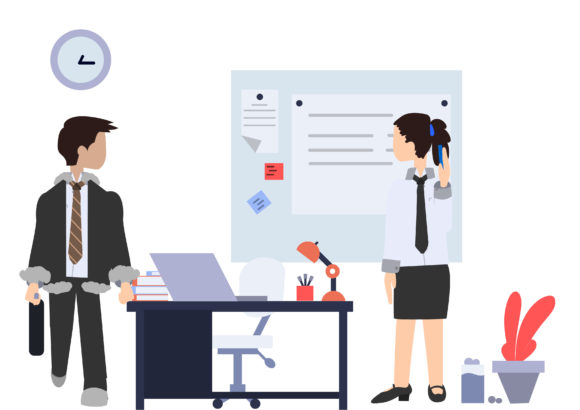 Download Office Employee Illustration #369 - 369 Collection